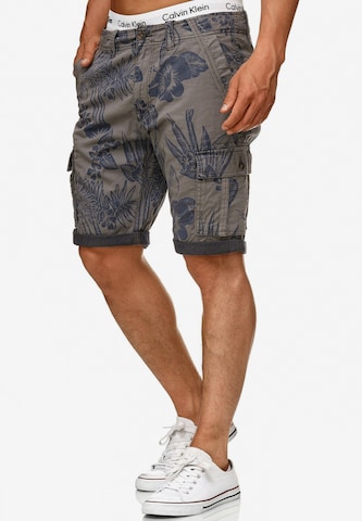 INDICODE JEANS Regular Shorts 'Albert' in Grau