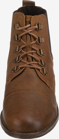 JOSEF SEIBEL Lace-Up Ankle Boots 'Sienna' in Brown