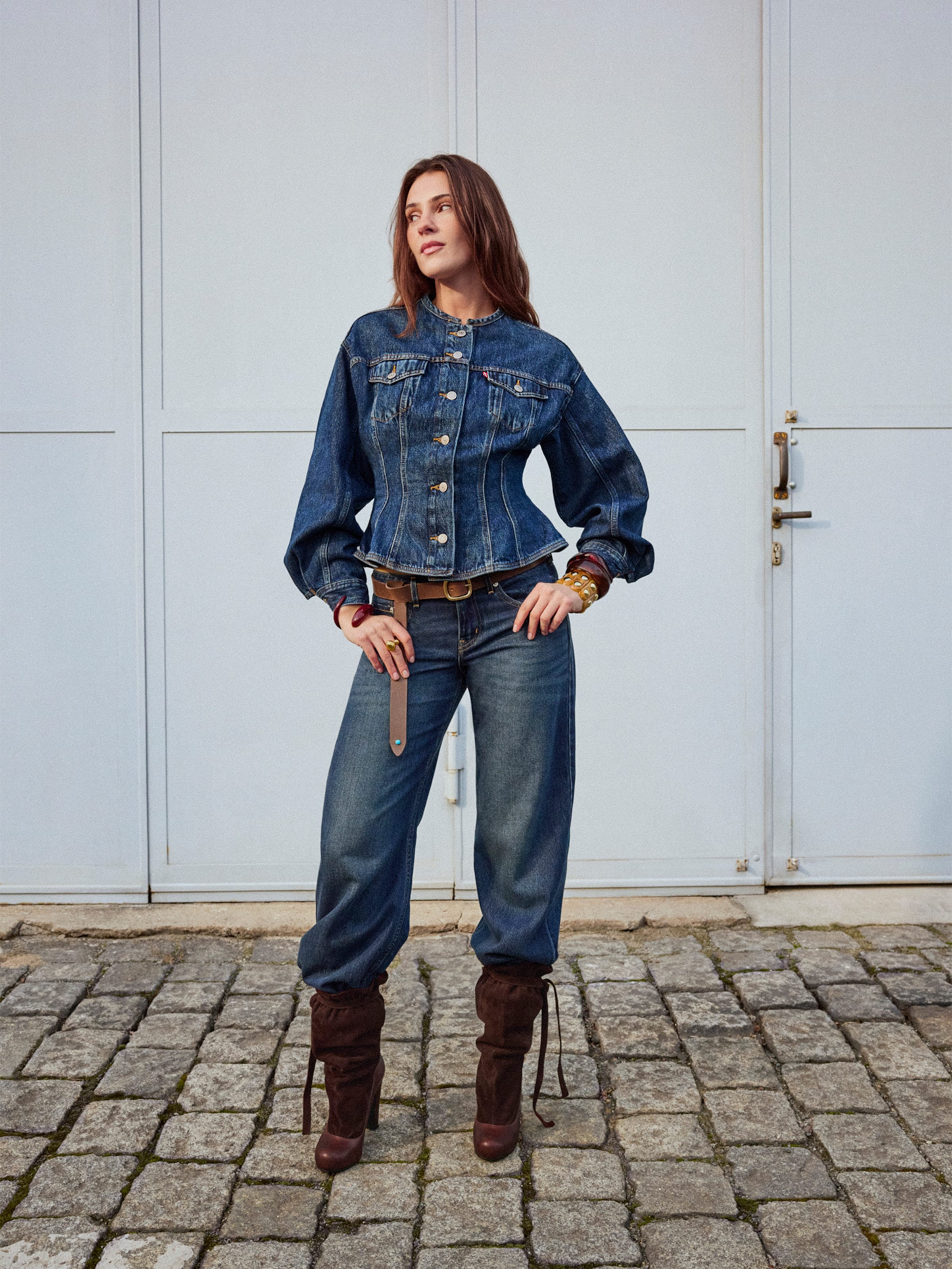 Stefanie Giesinger - Dark Denim Look by Levi’s®