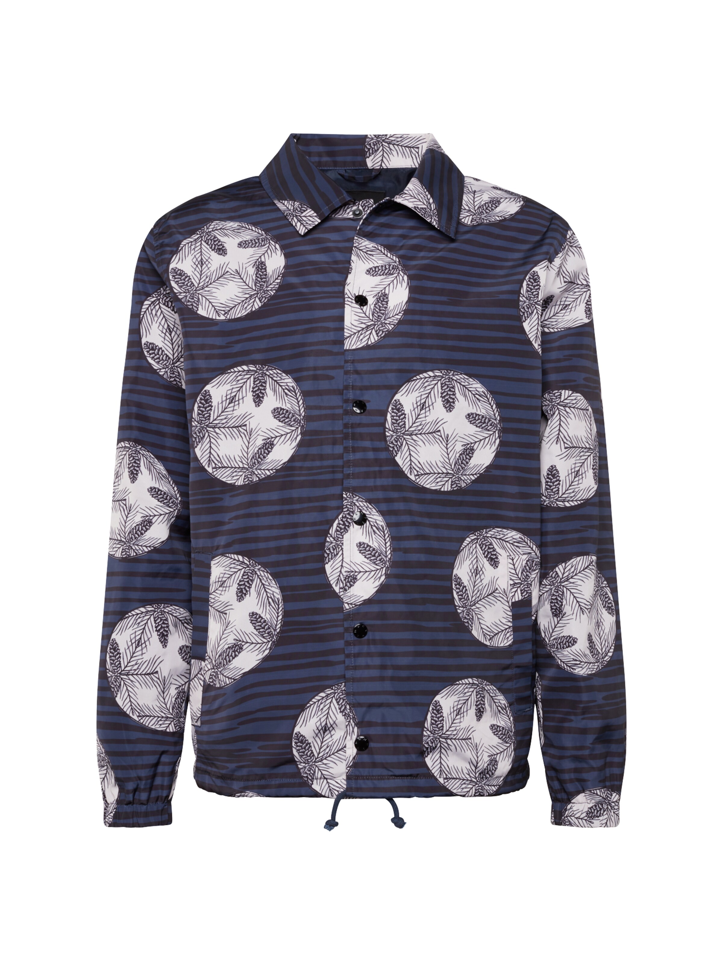 DENHAM - Tussenjas 'COACH JACKET PCWP' in de kleur Navy