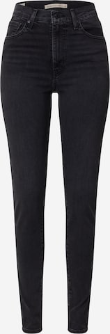 LEVI'S ® Jeans 'Mile High Super Skinny' in Zwart: voorkant