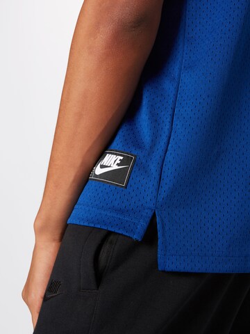 Nike Sportswear Shirt in Blau