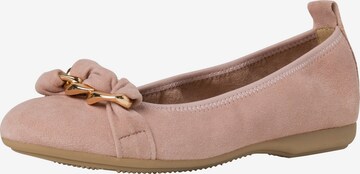 MARCO TOZZI Ballet Flats in Pink: front