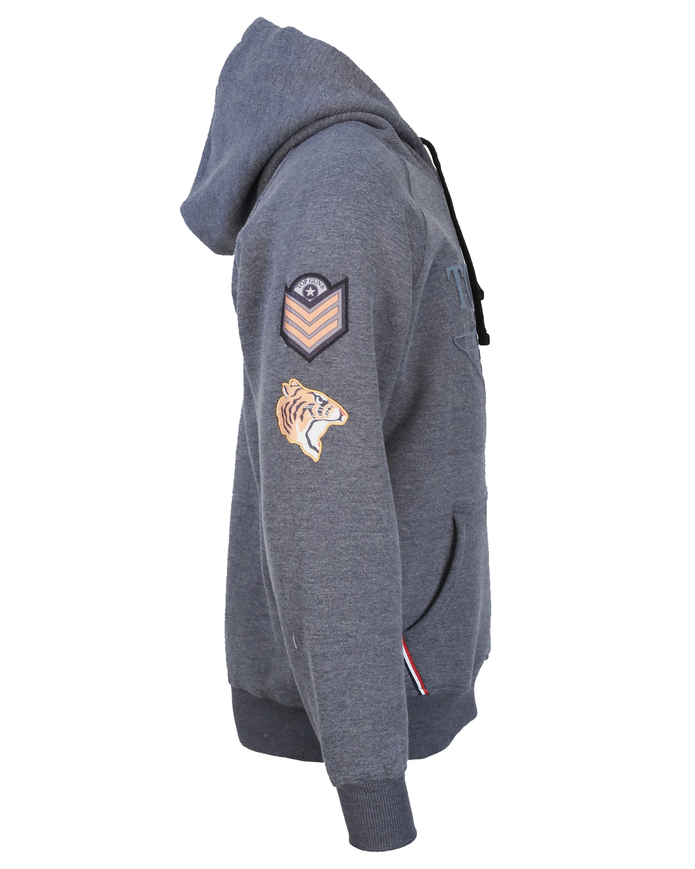 TOP GUN Sweatshirt 'TG-9013' in Blauw