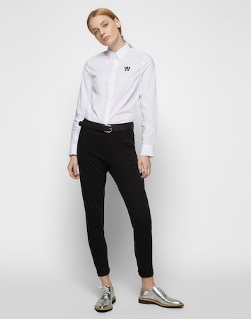 Skinny Pantaloni 'Jolie' de la FIVEUNITS pe negru