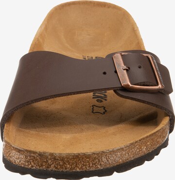 BIRKENSTOCK Pantolette 'Madrid' in Braun