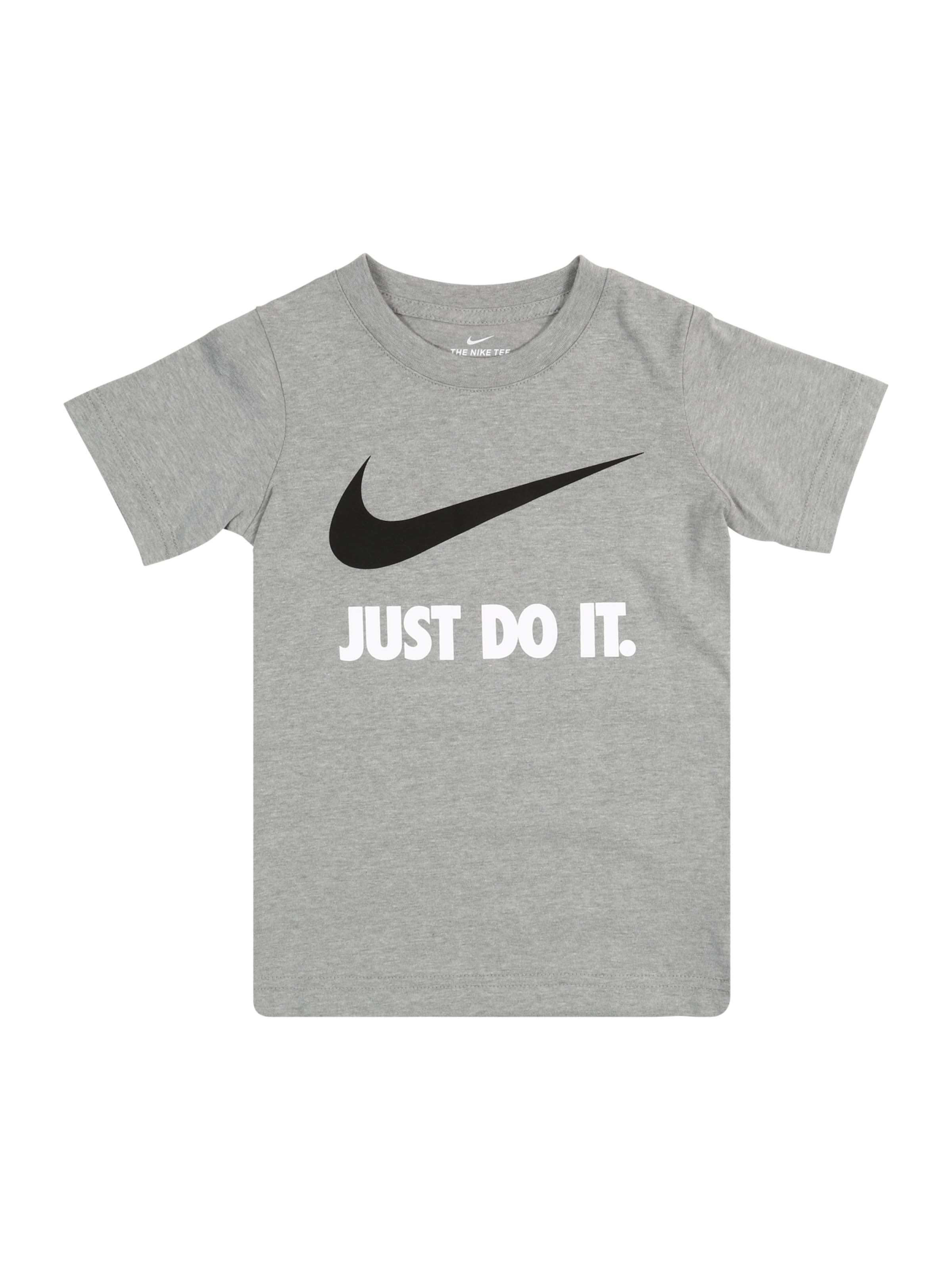 Tricou de la NIKE pe gri: față