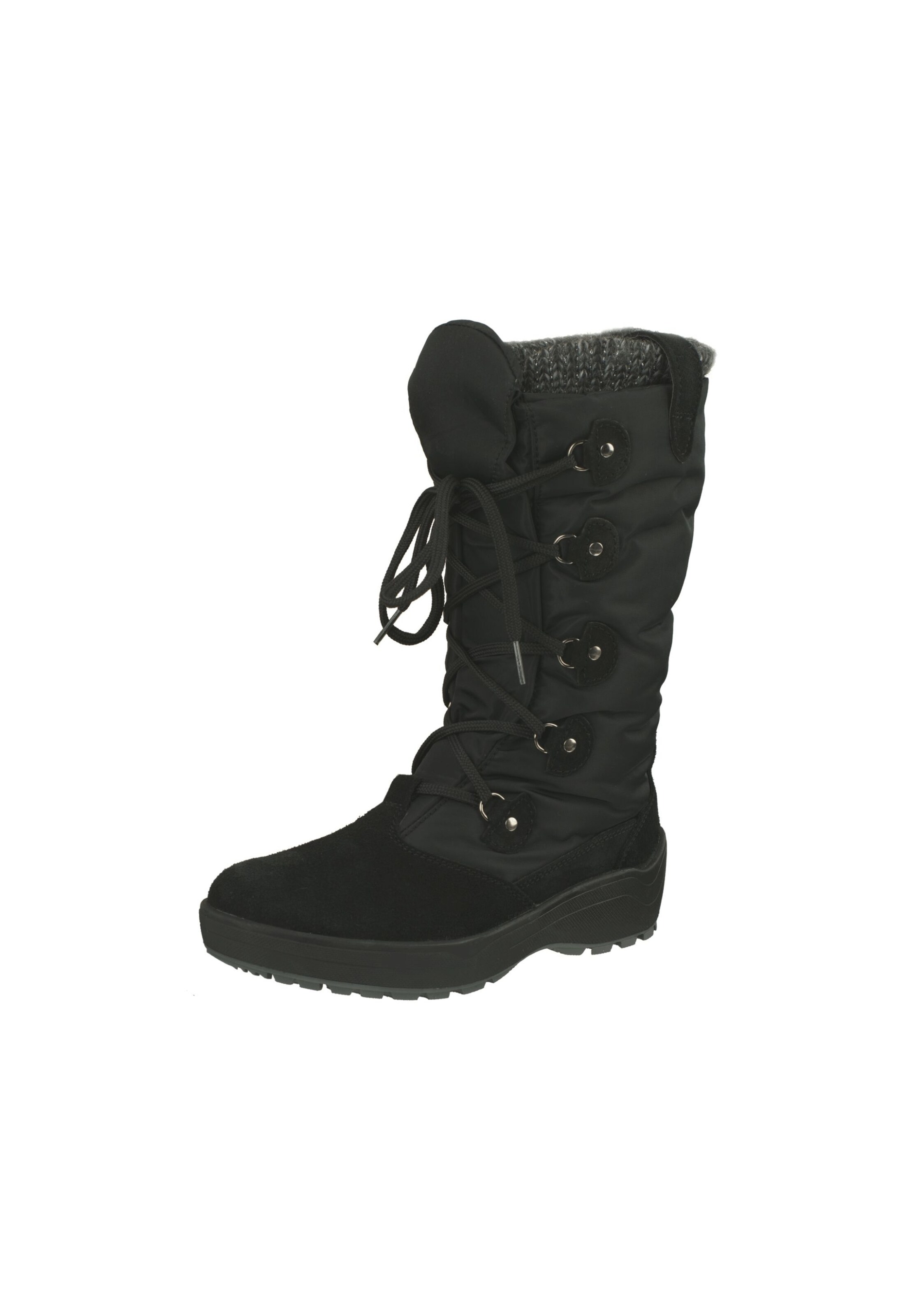 Natural Feet - Snowboots 'Katana' in de kleur Zwart