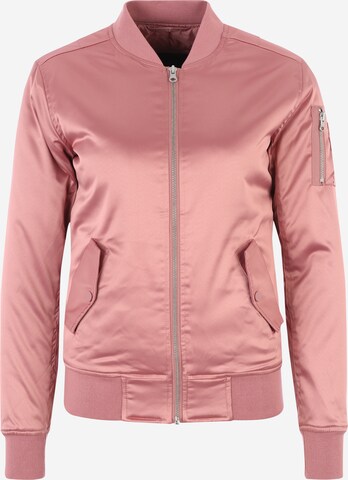 Veste mi-saison Urban Classics en rose : devant