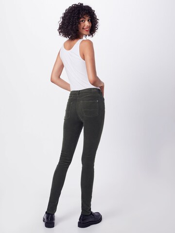 Pepe Jeans Skinny Broek in Groen: terug