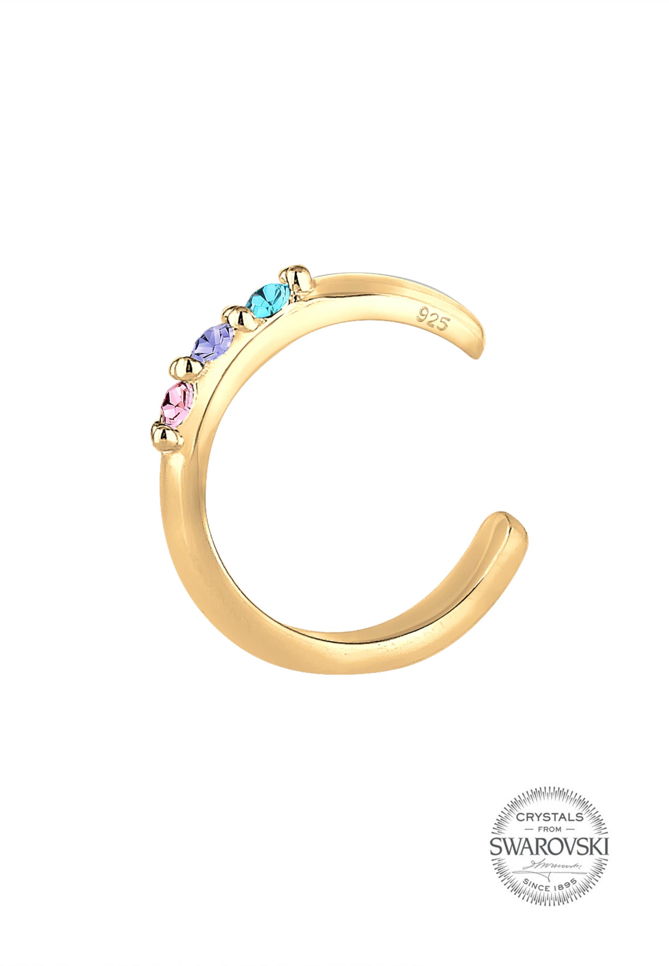 Boucles d'oreilles 'Basic Glitzer' ELLI en or