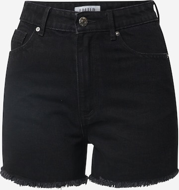 EDITED Slim fit Jeans 'Jacey ' in Black: front