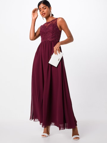 Laona Evening Dress in Purple