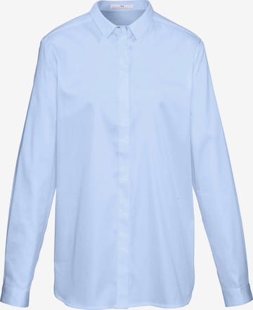 Peter Hahn Blouse in Blauw: voorkant