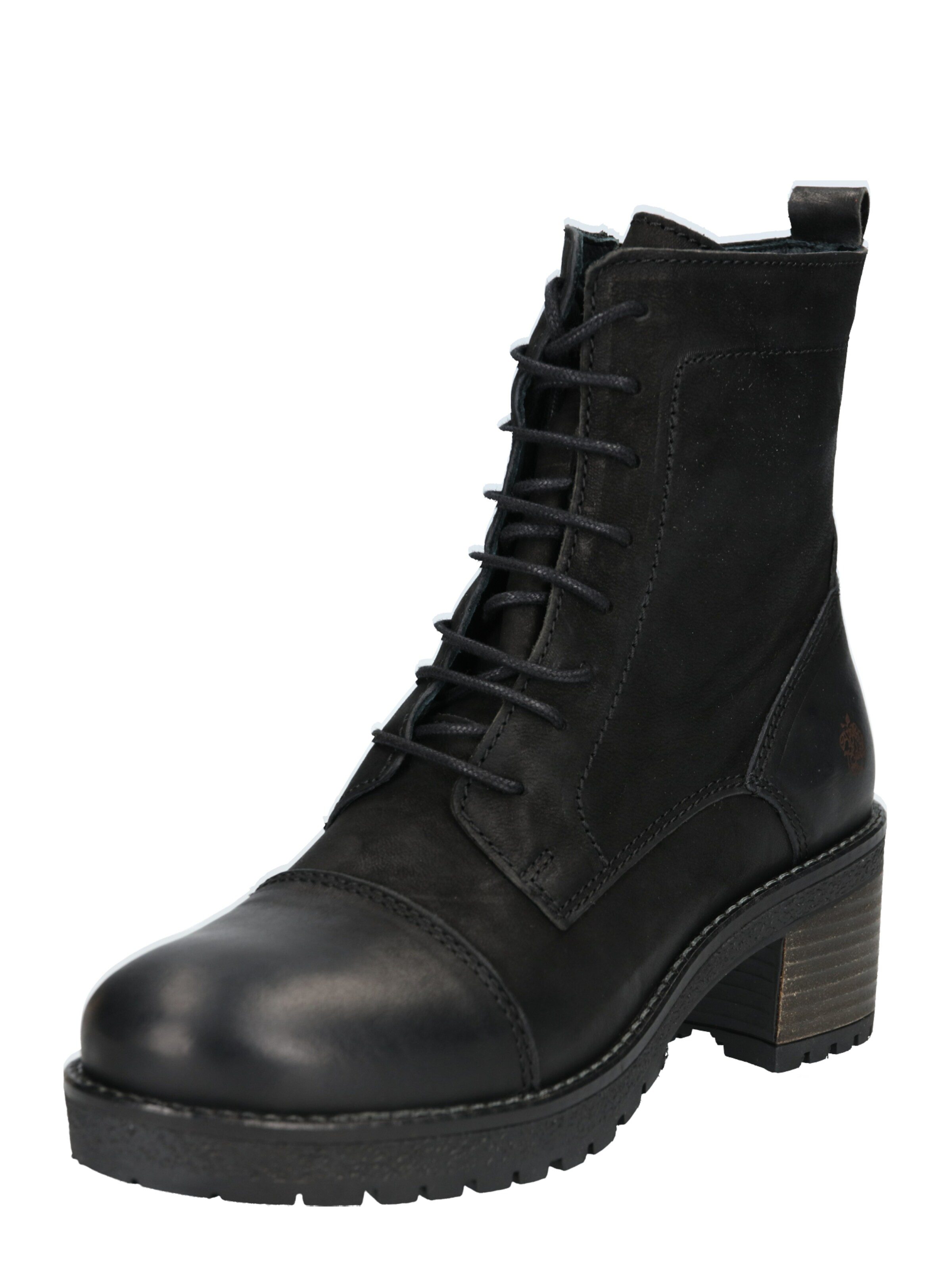 Apple of Eden - Veterlaarzen 'AW19-AMY' in de kleur Zwart