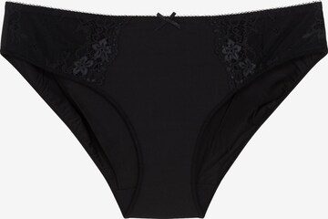 LingaDore Panty in Black: front