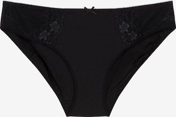 LingaDore Panty in Black: front