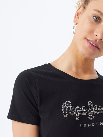 Pepe Jeans Tričko 'Beatrice' – černá