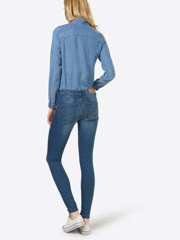 Noisy may Skinny Jeans in Blauw: terug