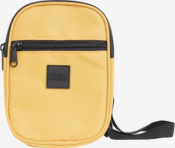 Borsa a tracolla di Urban Classics in giallo: frontale