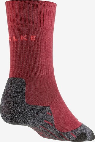 FALKE 'TK2' Wandersocken in Rot