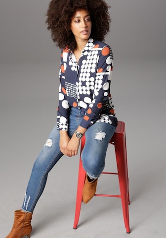 Aniston SELECTED Bluse 'Aniston' in Mischfarben