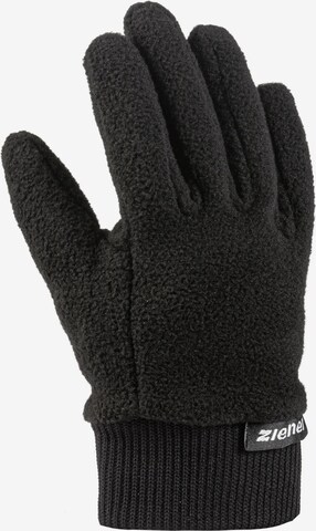 ZIENER Athletic Gloves in Black: front