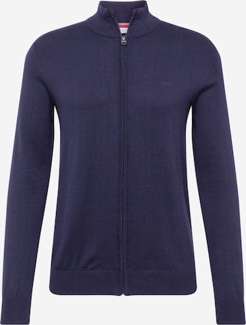 ESPRIT Regular Fit Strickjacke in Blau: predná strana