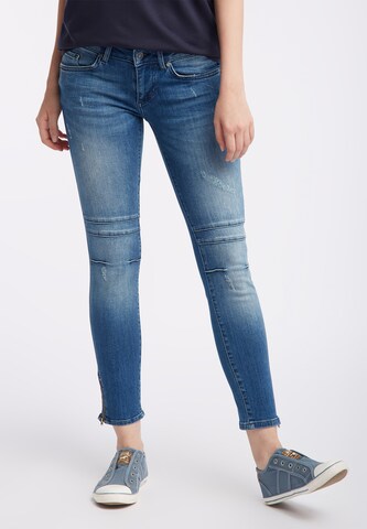 MUSTANG Skinny Jeans 'Gina' in Blau: predná strana