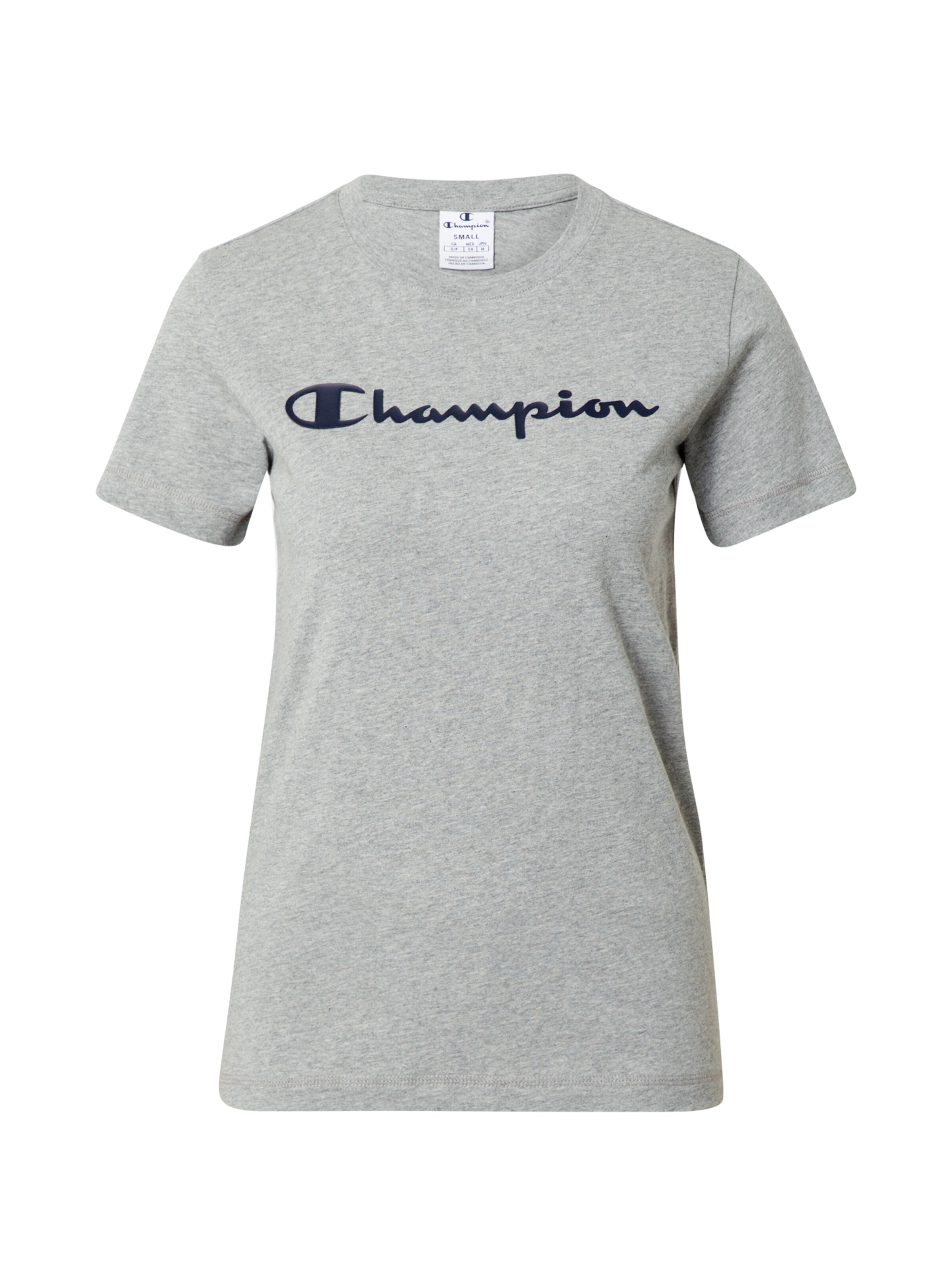 Champion Authentic Athletic Apparel Tričko modrá / šedý melír ABOUT YOU