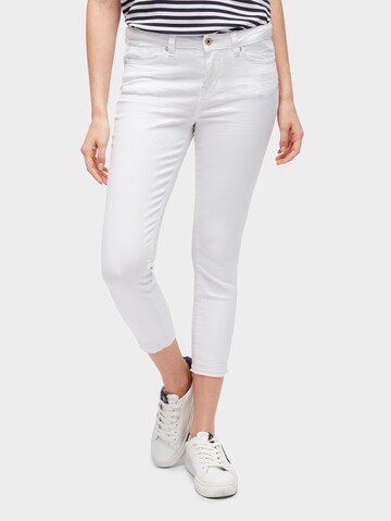 TOM TAILOR DENIM Skinny Jeans in Weiß: predná strana