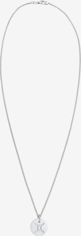 ELLI Necklace 'Zwillinge' in Silver: front