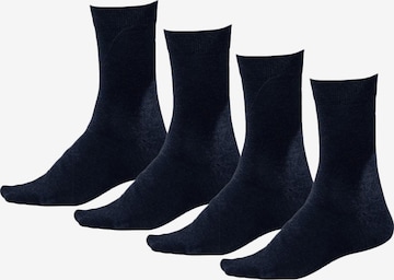 H.I.S - Calcetines en negro: frente