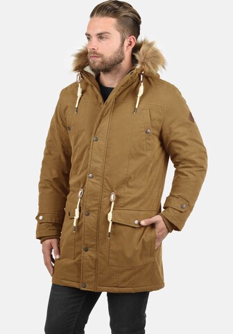 !Solid Winter Parka 'SOLID Dry Parka' in Brown: front