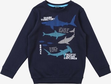 BLUE SEVEN Sweatshirt in Blauw: voorkant