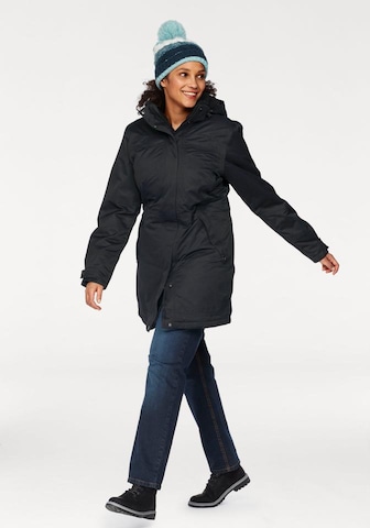 Maier Sports Raincoat in Black