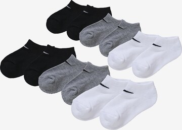 Chaussettes 'No Show' Nike Sportswear en mélange de couleurs : devant