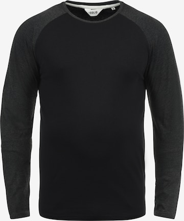 !Solid Sweatshirt 'Bastien' in Black: front