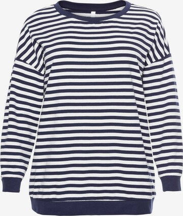 SHEEGO Sweatshirt in Blau: predná strana