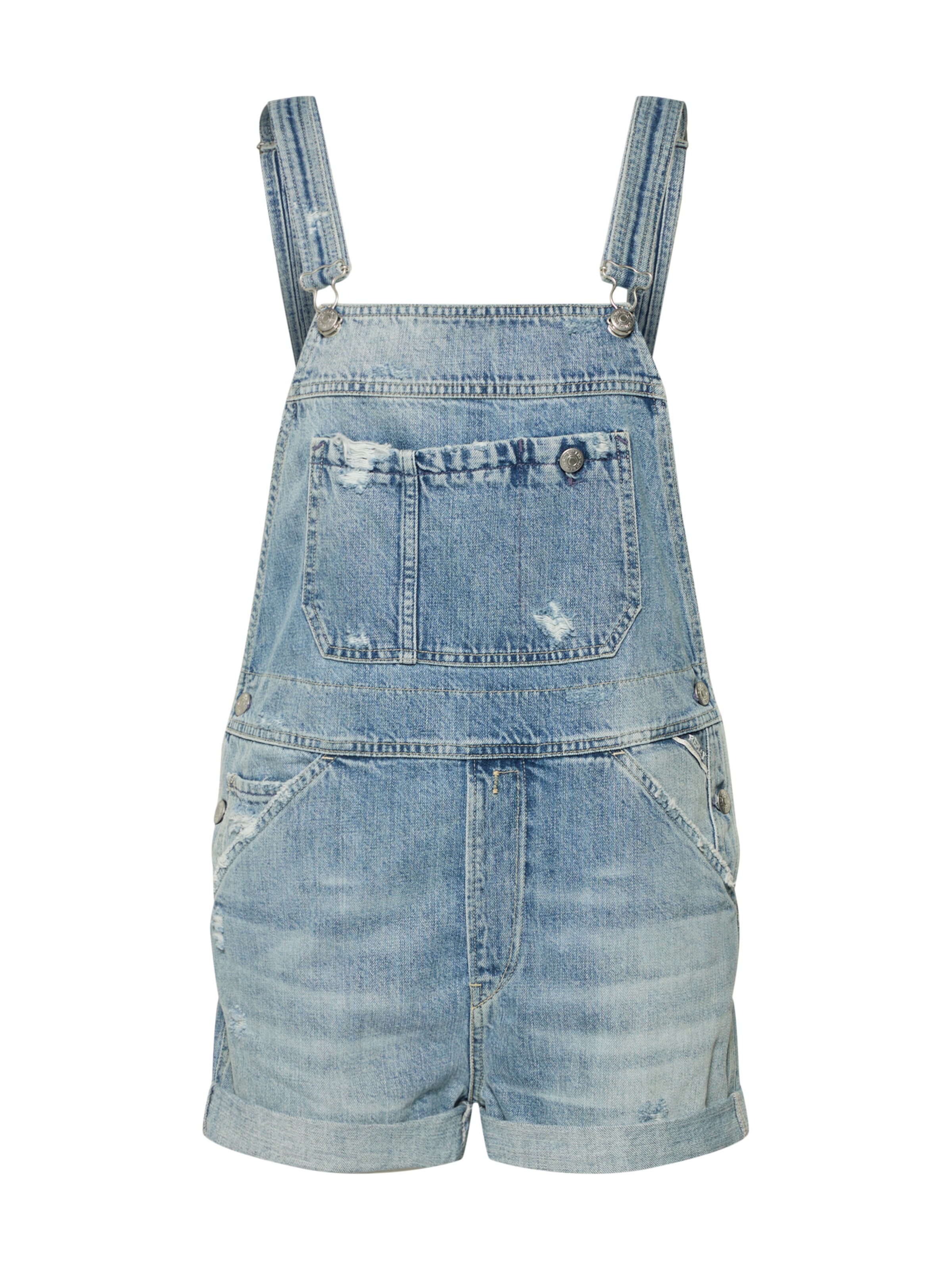 REPLAY - Tuinbroek jeans 'Salopette' in de kleur Blauw denim