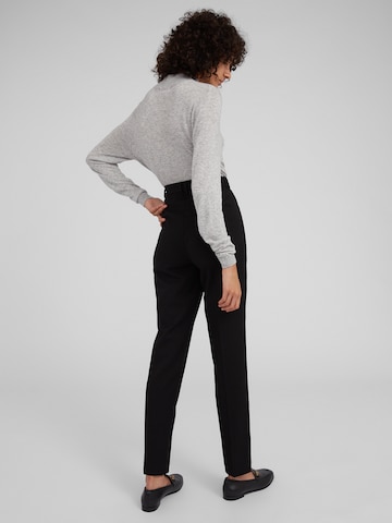 EDITED Regular Pants 'Magda' in Black: back