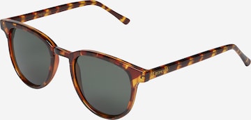 Komono Solbriller i brun: forside