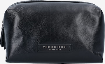 The Bridge 'Kallio' Kosmetiktasche Leder 23 cm in Schwarz: predná strana