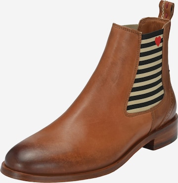 Crickit Chelsea Boots 'Suvi' in Brown: front
