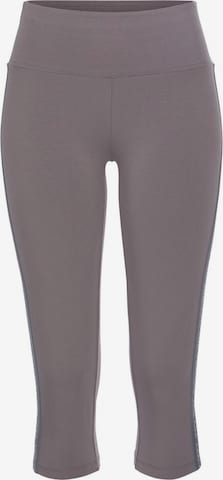 LASCANA ACTIVE Skinny Caprileggings in Grau: predná strana