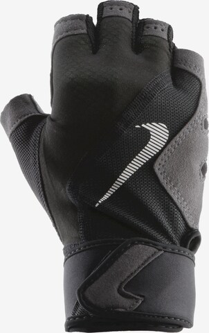 NIKE Athletic Gloves in Black: front