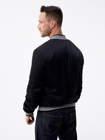 DAN FOX APPAREL Between-Season Jacket 'Jan' in Black: back