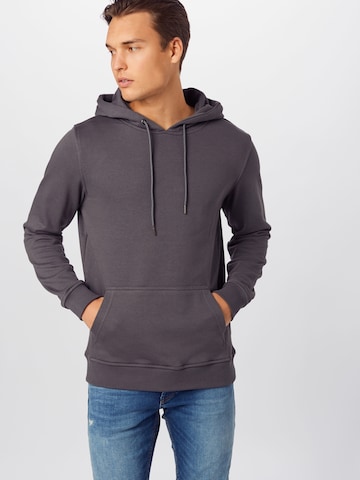 Sweat-shirt 'Terry' Urban Classics en gris : devant