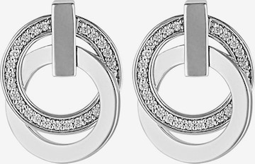 JETTE Earrings 'Swing' in Silver: front