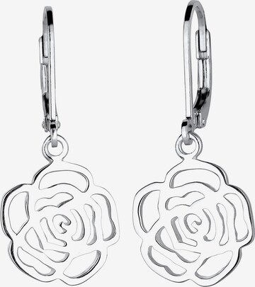ELLI Earrings 'Blume' in Silver
